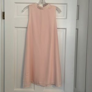 Pink swing dress